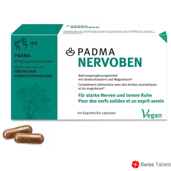 Padma Nervoven Capsules Blister 60 pieces buy online