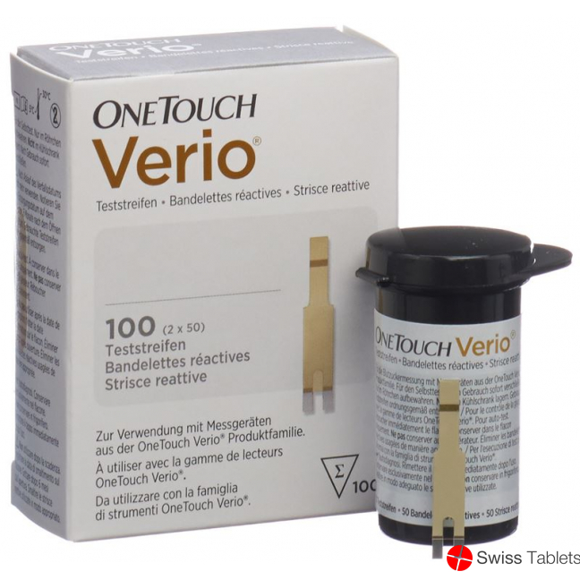 One Touch Verio test strips 2 x 50 pcs