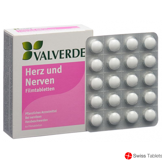 Valverde heart and nervous Filmtabl 60 pcs