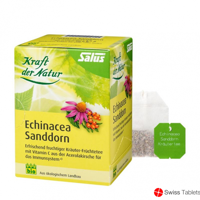 Salus Echinacea Sea Buckthorn Tea Organic Bag 15 Pieces buy online