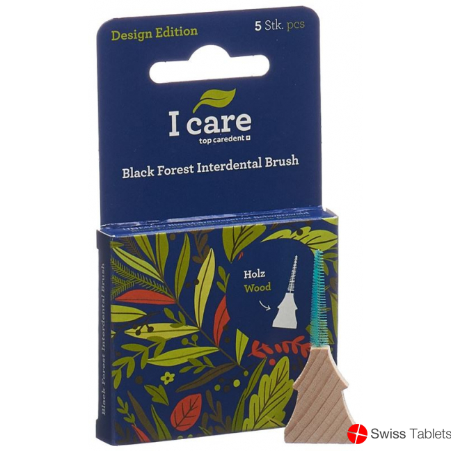 Top Caredent Black Forest Interdental Brush 5 Stück buy online