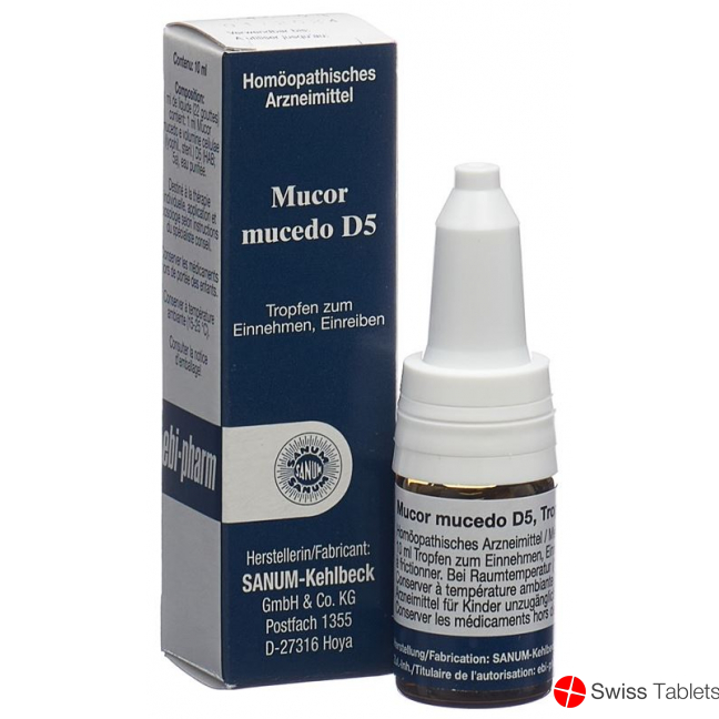Sanum Mucor Mucedo Tropfen D 5 Flasche 10ml buy online