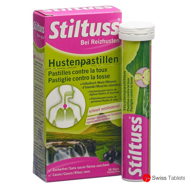 Stiltuss Cough lozenges 28 pieces buy online