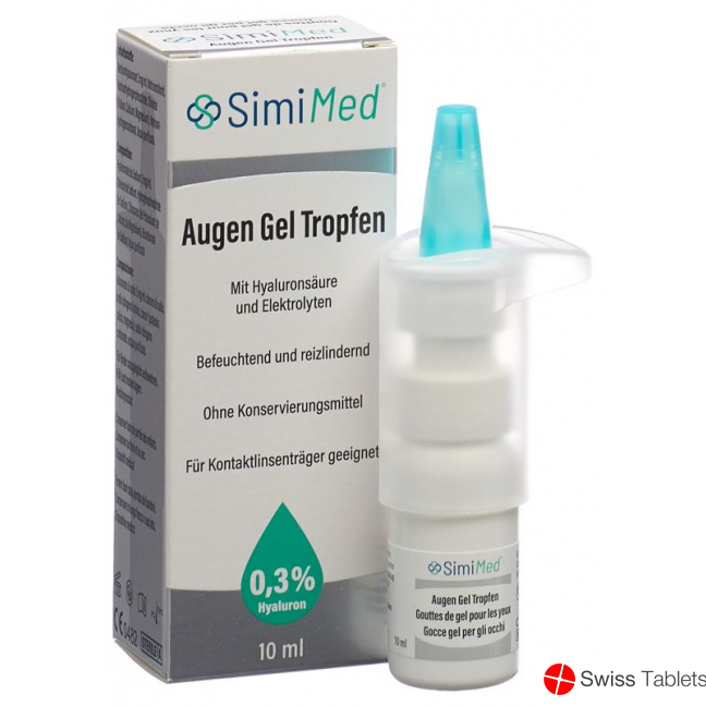Simimed Augen Gel Tropfen 0.3% Hyaluron 10ml buy online