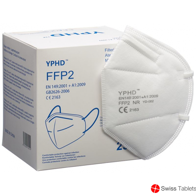 Yphd Respirator FFP2 25 pieces buy online
