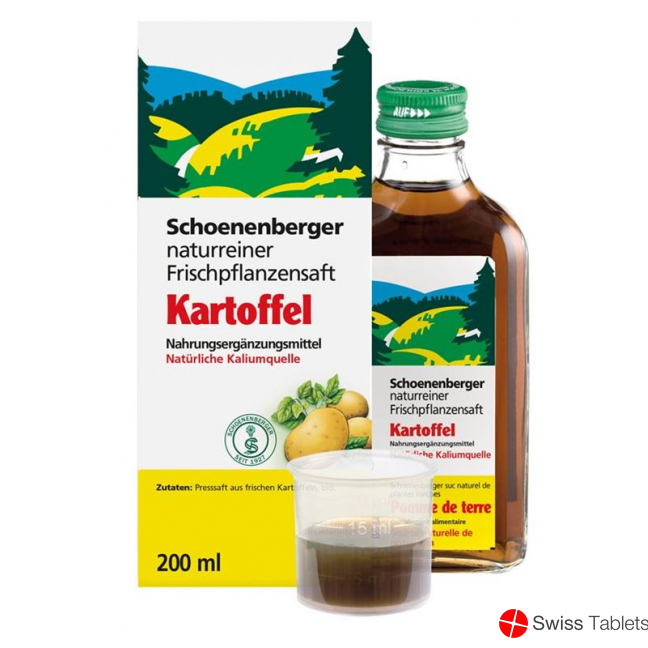 Schönenberger Potato Fresh Plant Juice Organic 200ml buy online
