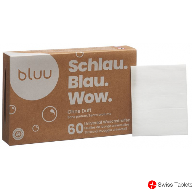Bluu Waschstreifen ohne Duft 60 Stück buy online