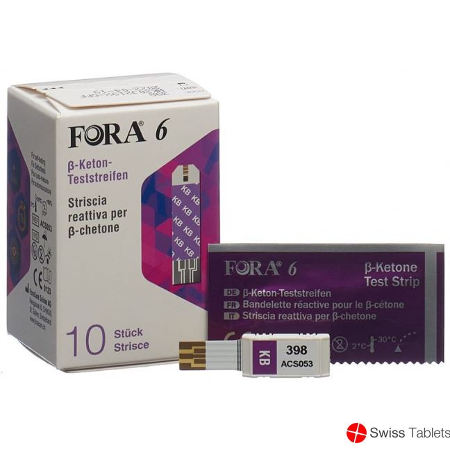 Fora 6 ?-keton Teststreifen 10 Stück buy online