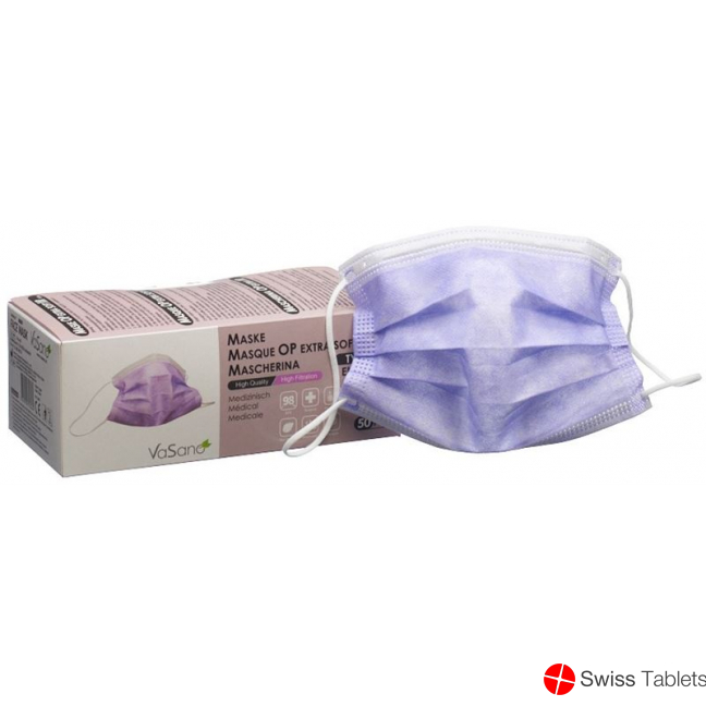 Vasano Op Maske Extra Iir D/f/i/e Violett 50 Stück buy online