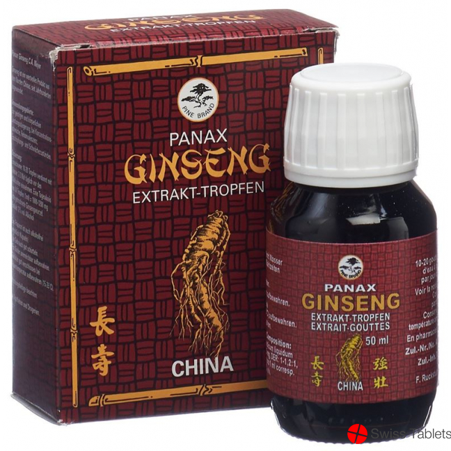 Panax Ginseng Tropfen Flasche 50ml buy online