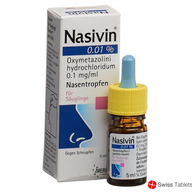 Nasivin Tropfen 0.01% Bebe 5ml buy online