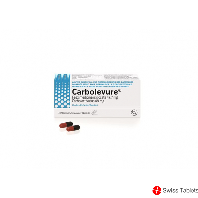 Carbolevure 20 Kapseln für Kinder buy online