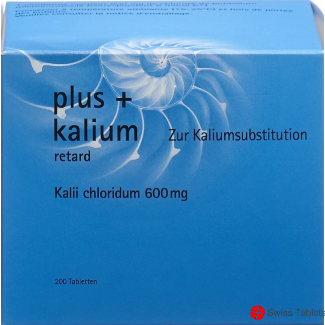Plus Kalium Retard Tabletten 600mg 200 Stück buy online