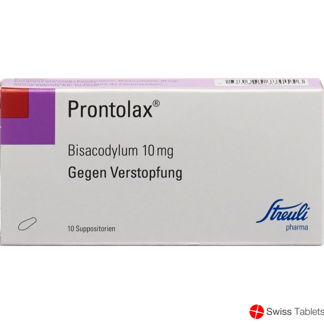 Prontolax 10mg 10 Zäpfchen buy online