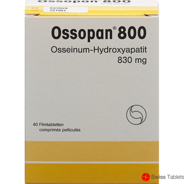 Ossopan Filmtabletten 830mg 40 Stück buy online
