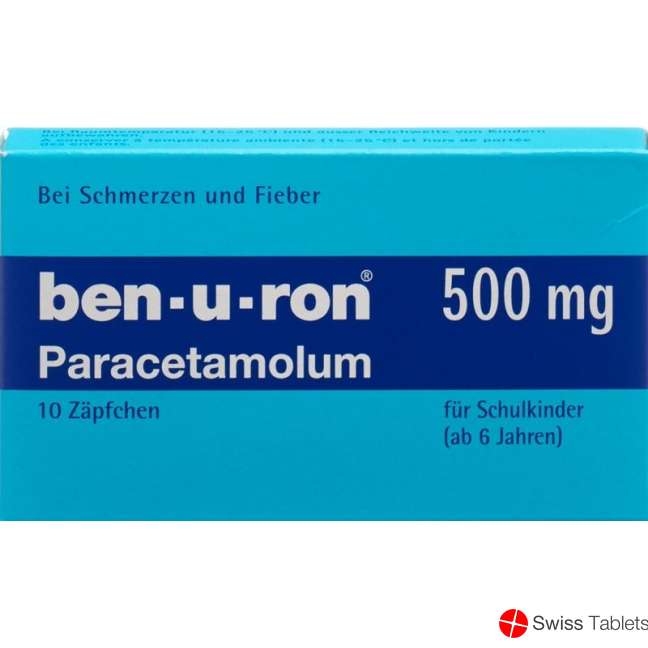 Ben U Ron 500mg 10 Zäpfchen buy online