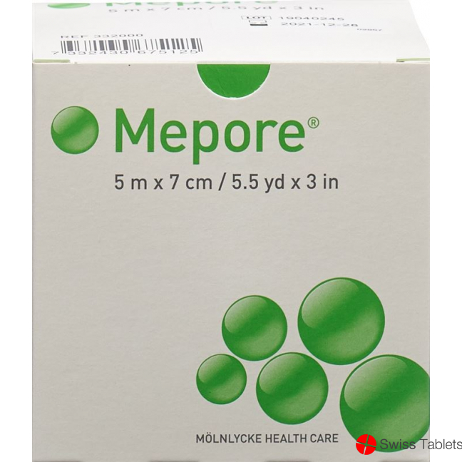 Mepore Wundverband 5mx7cm Wundkissen 3cm buy online