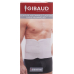 Gibaud Leibgürtel Velcro 24cm 106-120cm Weiss buy online