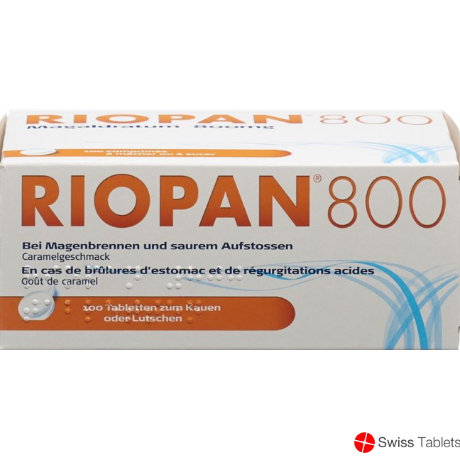 Riopan 800mg 100 Tabletten buy online