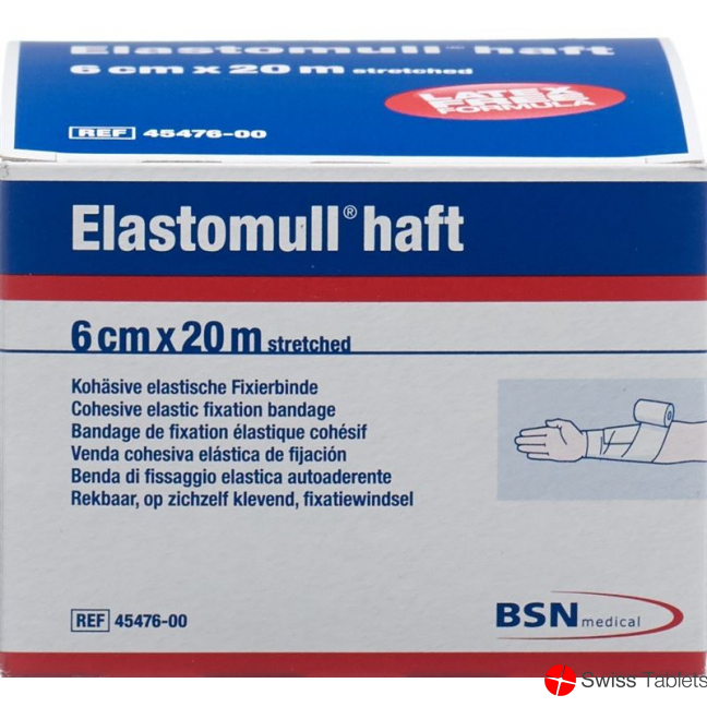 Elastomull Haft Gazebinde Weiss 20mx6cm Rolle buy online Elastomull Haft Gazebinde Weiss 20mx6cm Rolle buy online