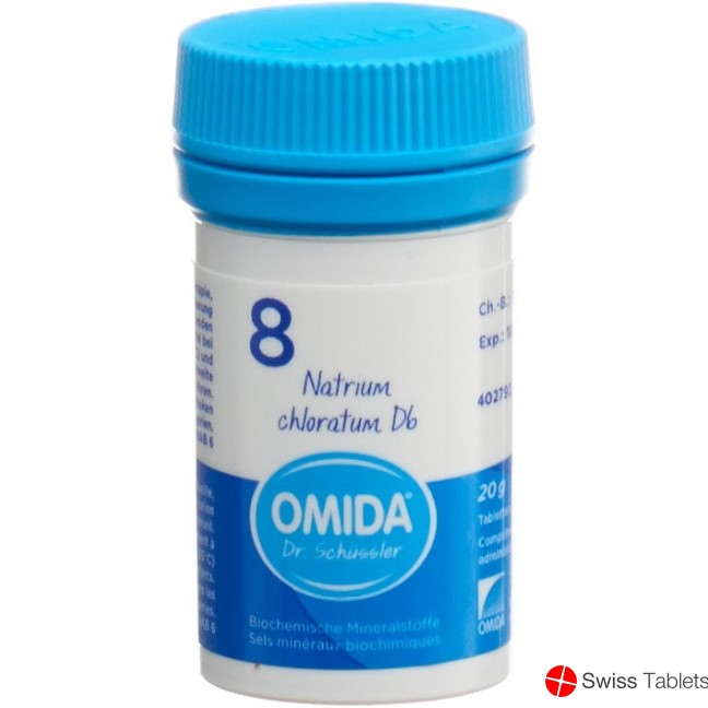 Omida Schüssler Nr. 8 Natrium Chloratum Tabletten D6 20g buy online
