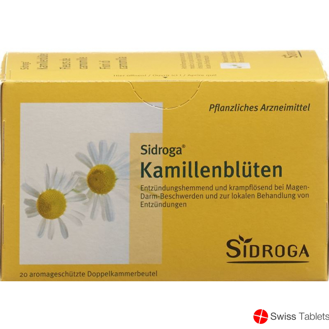 Sidroga Kamillenblüten Tee 20 Beutel buy online