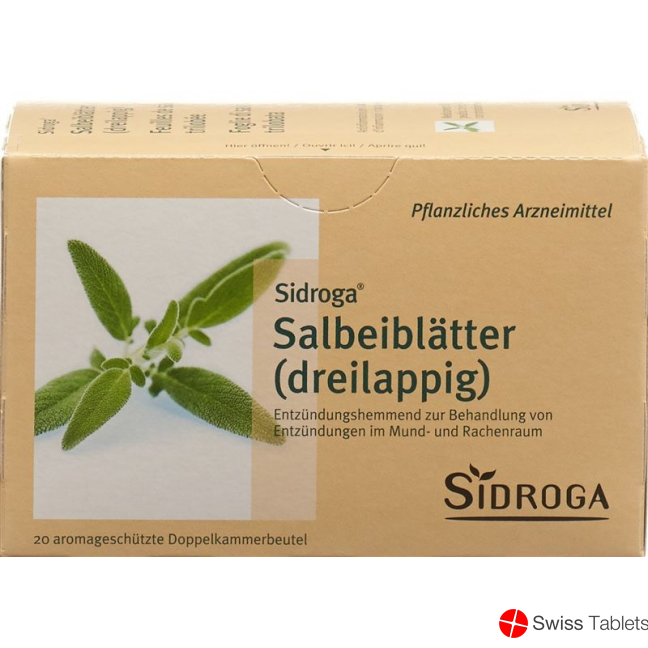 Sidroga Salbeiblättertee 20 Beutel buy online