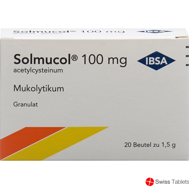 Solmucol 100mg 20 Beutel buy online