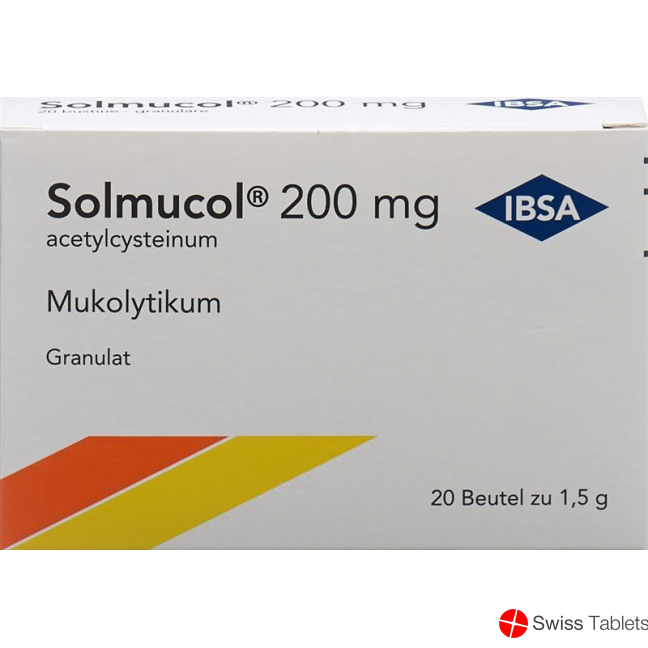 Solmucol 200mg 20 Beutel buy online