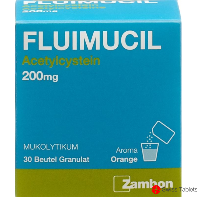 Fluimucil 200mg 30 Beutel buy online