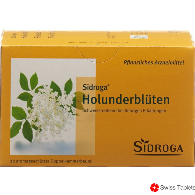 Sidroga Holunderblütentee 20 Beutel buy online