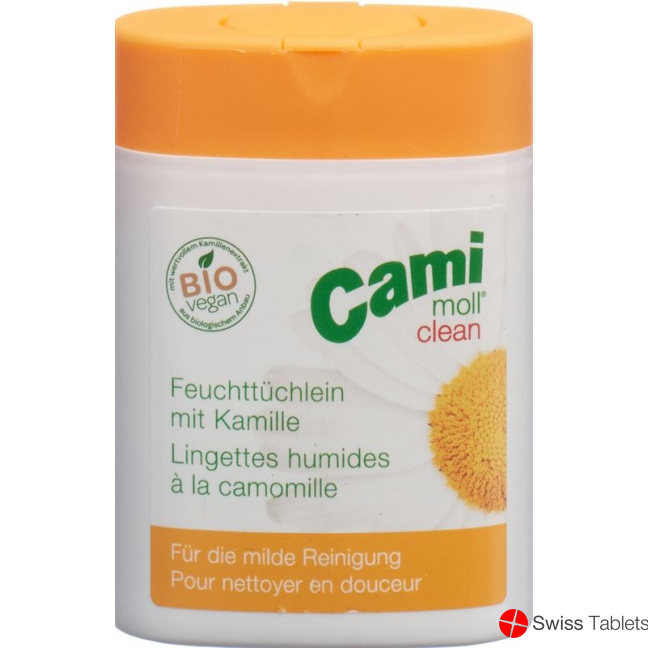 Cami Moll Clean Feuchttücher Box 40 Stück buy online