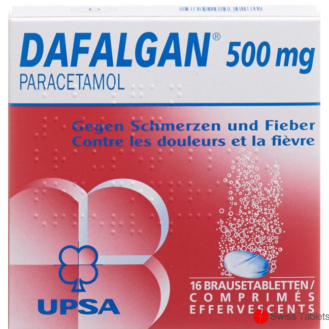 Dafalgan 500mg 16 Brausetabletten buy online
