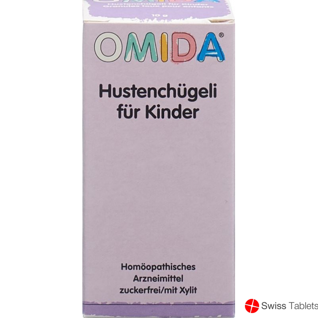 Omida Hustenchuegeli Kind ohne Zucker 10g buy online