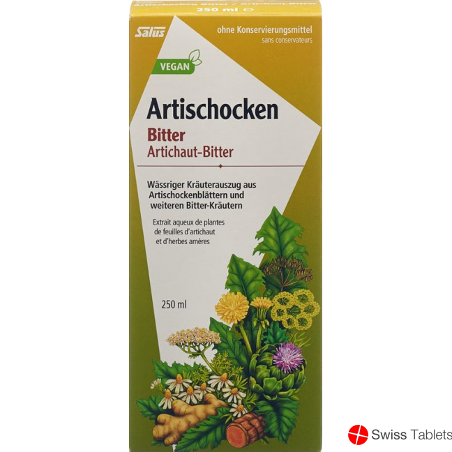 Salus Artischocken-Bitter Flasche 250ml buy online