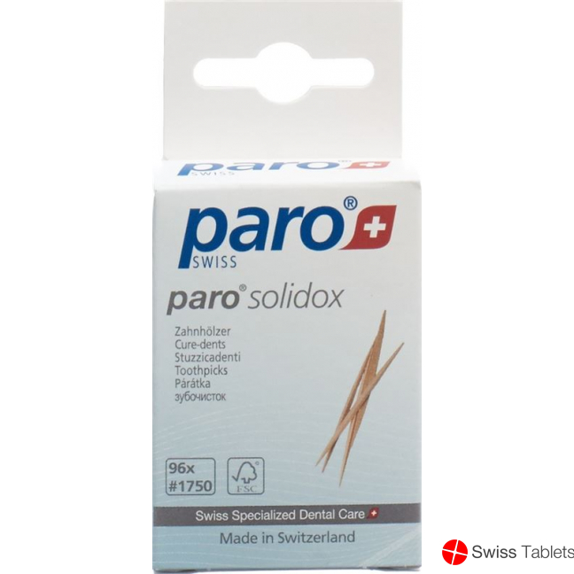 Paro Solidox Zahnholz Mittel Doppelendig 96 Stück buy online