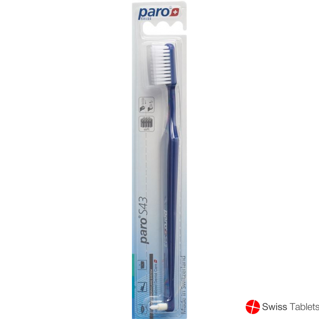 Paro toothbrush S43 Soft 4 rows with interspace buy online