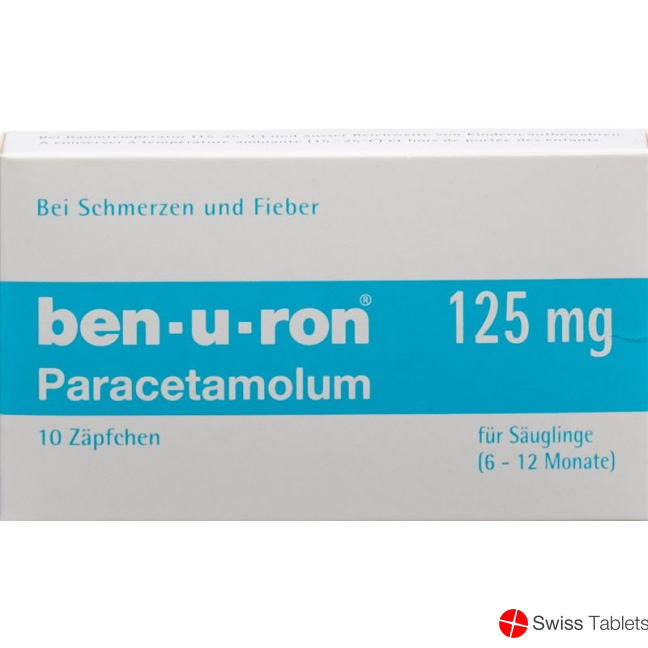 Ben U Ron 125mg 10 Zäpfchen buy online