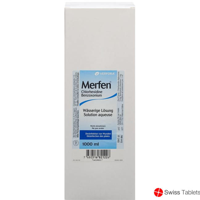 Merfen Waessrige Loesung Farblos 1000ml buy online