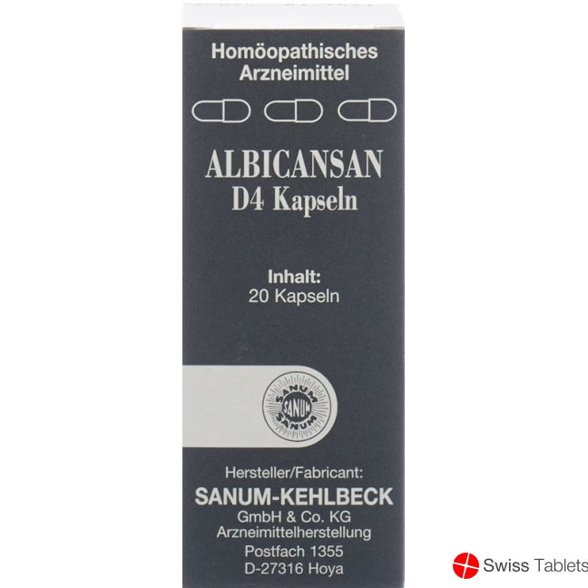 Albicansan Kapseln D 4 20 Stück buy online