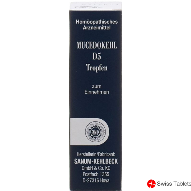 Mucedokehl Tropfen D 5 10ml buy online