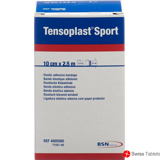 Tensoplast Sport elastische Klebebinde 10cm x 2.5m buy online