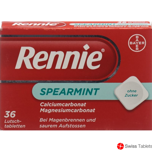 Rennie Spearmint 36 Lutschtabletten buy online