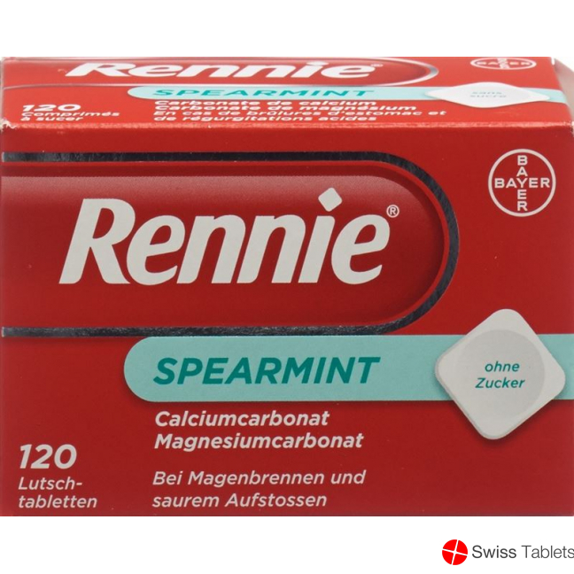 Rennie Spearmint 120 Lutschtabletten buy online