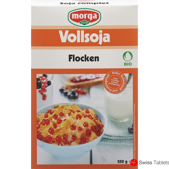 Morga Bio Vollsoja Flocken Suenneli Knospe 250g buy online