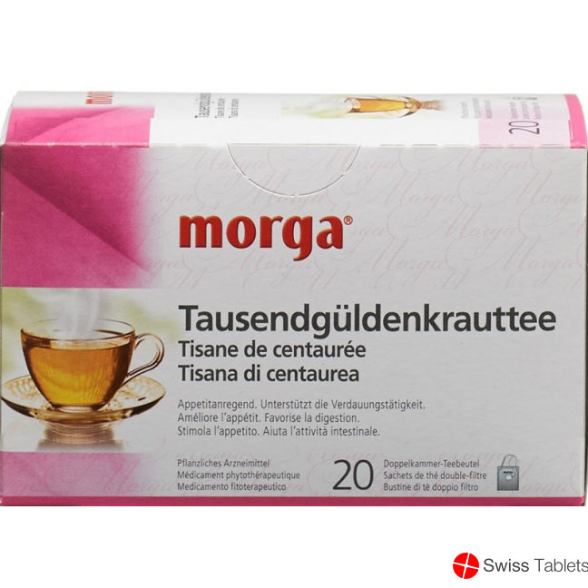 Morga Tausendgueldenkraut Tee Beutel 20 Stück buy online