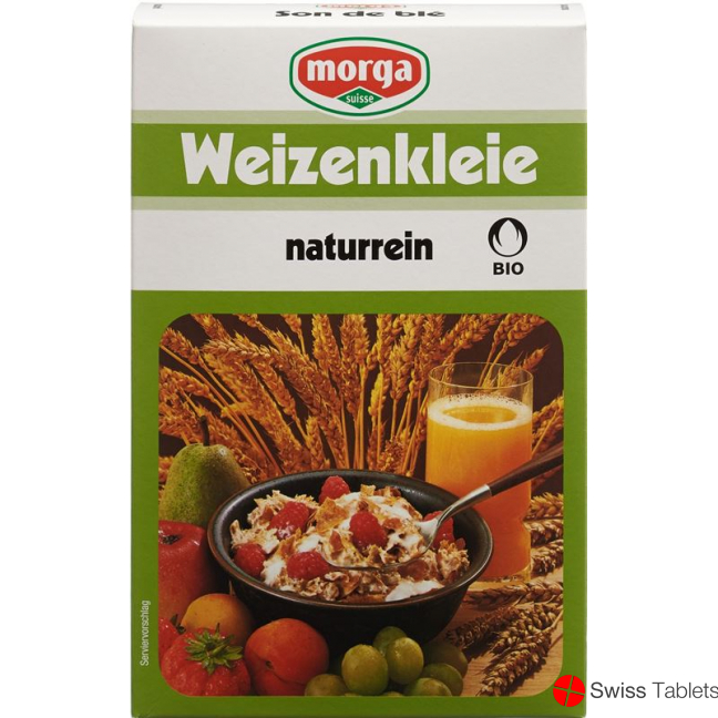 Morga Bio Weizenkleie Naturrein Knospe 250g buy online