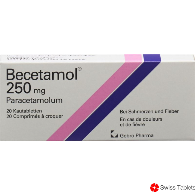 Becetamol Kautabletten 250mg 20 Stück buy online