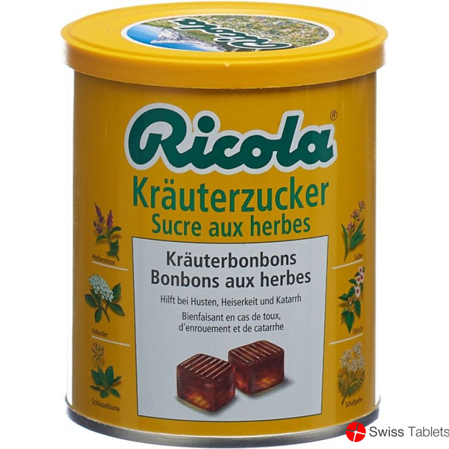 Ricola Kräuterzucker Pastillen Dose 250g buy online