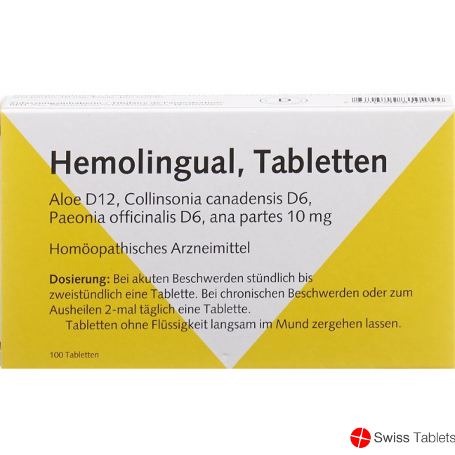 Hemolingual Tabletten 100 Stück buy online